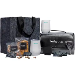 Yatta Lavishly Laden Hamper Solid White Branded Image