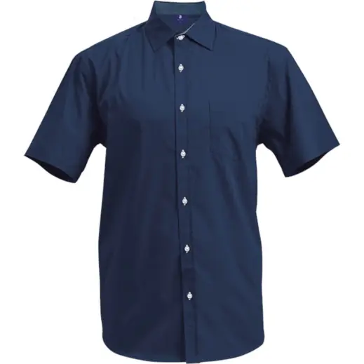 Saga Lounge Short Sleeve Mens Navy