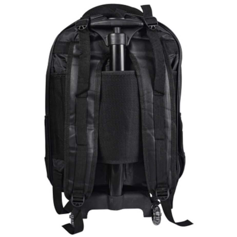 Detachable Trolley Laptop Backpack  Back