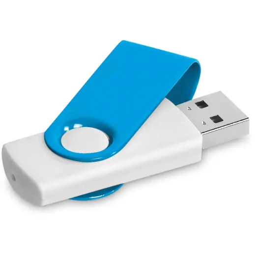 Altitude Axis Gyro White Flash Drive Cyan