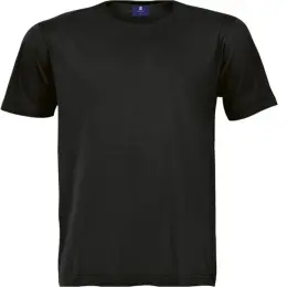 Biodegradable Cotton Crew Neck T-Shirt Black