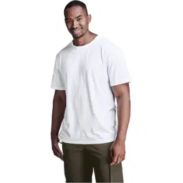Biodegradable Cotton Crew Neck T-Shirt Main Image