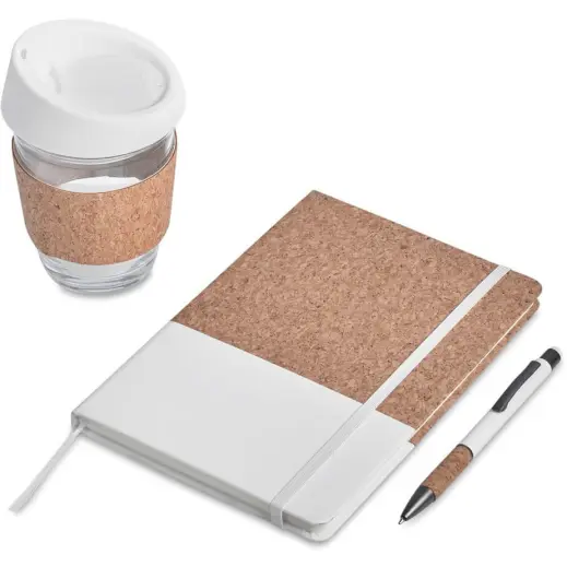 Kooshty Koberry Kraft Gift Set Solid White