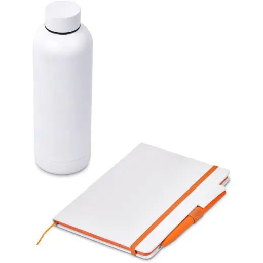 Clark White Gift Set Orange