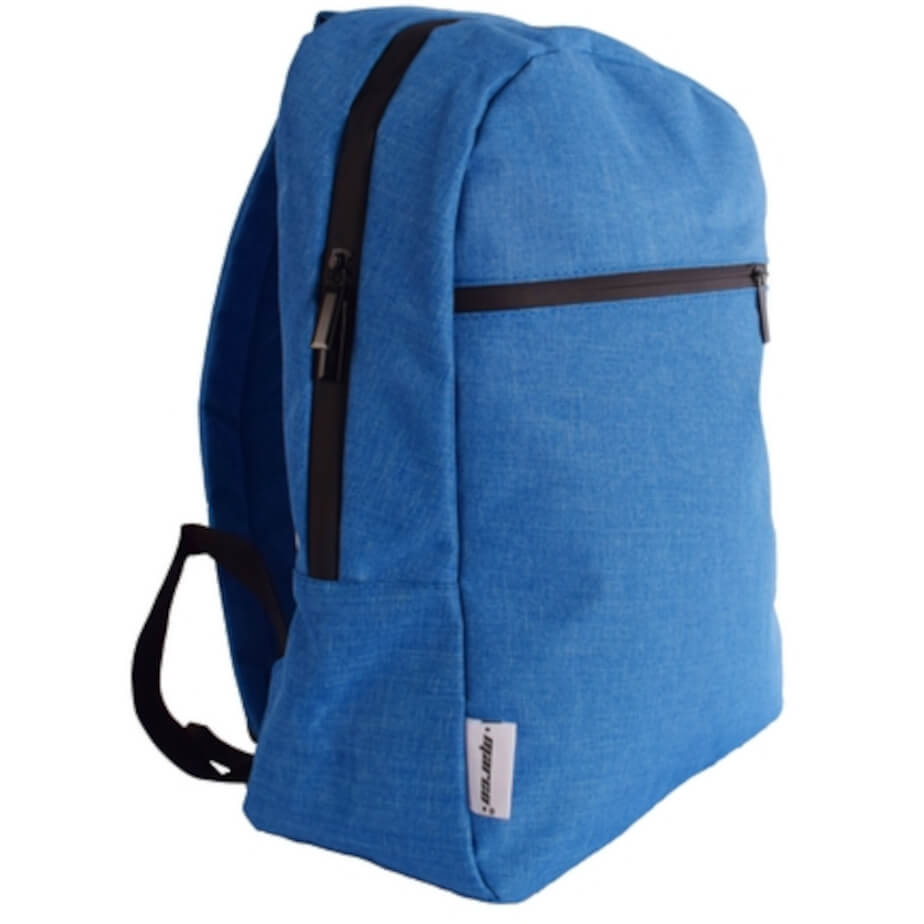 Metro Laptop Backpack Blue Front Side