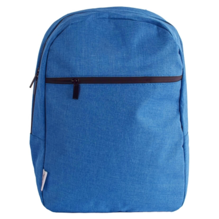 Metro Laptop Backpack Blue Front