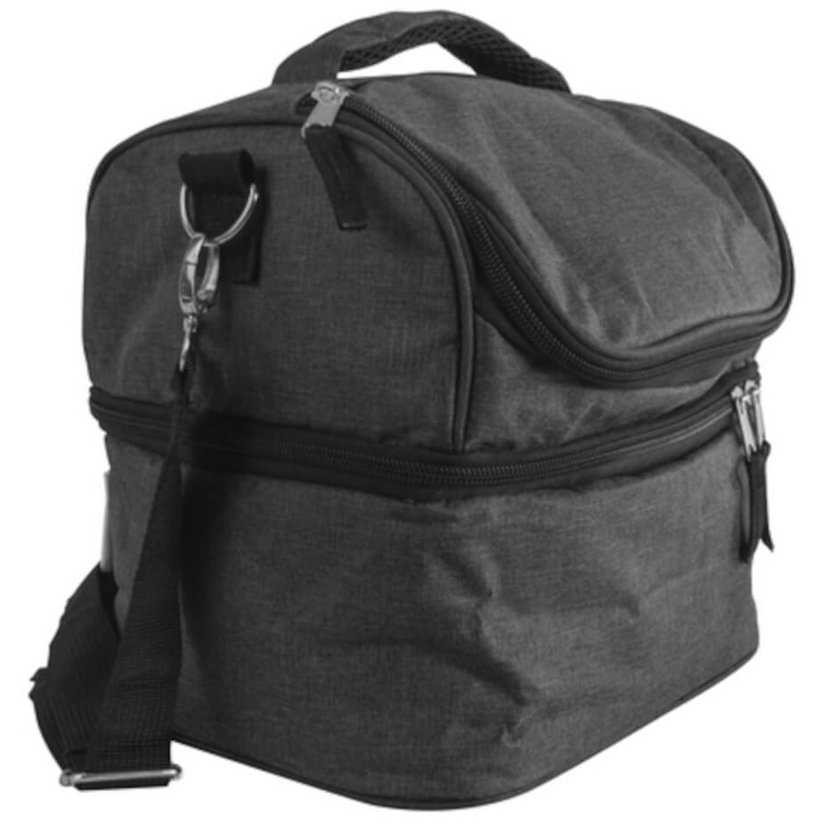 Double 6-Can Lunch Cooler Side