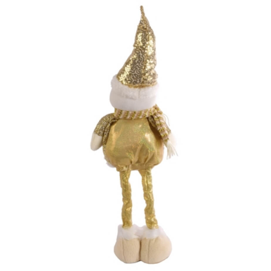 Christmas Extending Snowman Standing Back