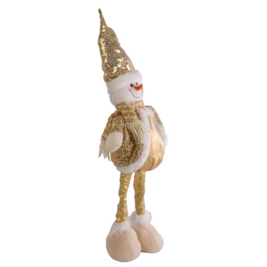 Christmas Extending Snowman Standing Side