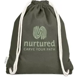 Okiyo Kinchaku Recycled Canvas Drawstring Bag Main Image