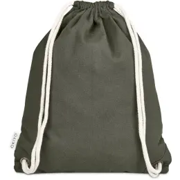 Okiyo Kinchaku Recycled Canvas Drawstring Bag Military
