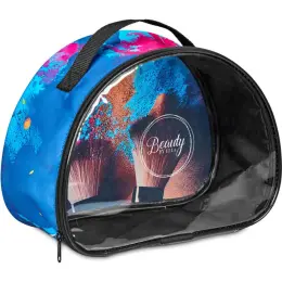 Hoppla Aloe Toiletry Bag With PVC Front Window Side