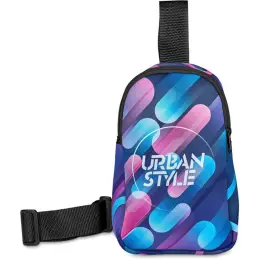 Hoppla Golden Mile Neoprene Cross Body Bag Main Image
