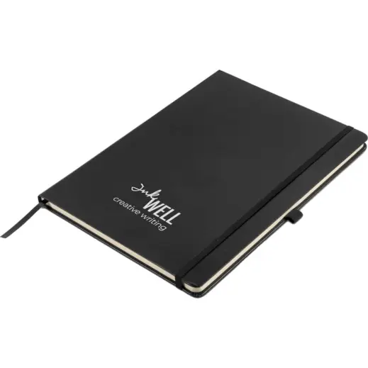 Altitude Fourth Estate A4 Hard Cover Notebook Black Branded