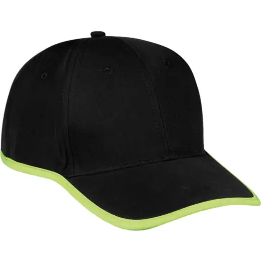 Soho Cap - 6 Panel Lime