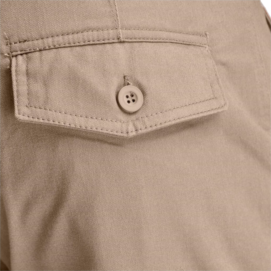 Mens Cargo Pants Natural Pocket