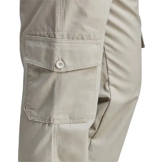 Mens Cargo Pants Stone Pocket
