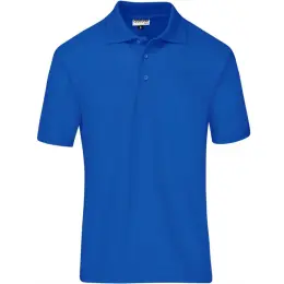 Kids Basic Pique Golf Shirt Royal Blue