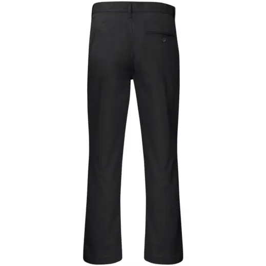 Mens Chino Pants Black Back