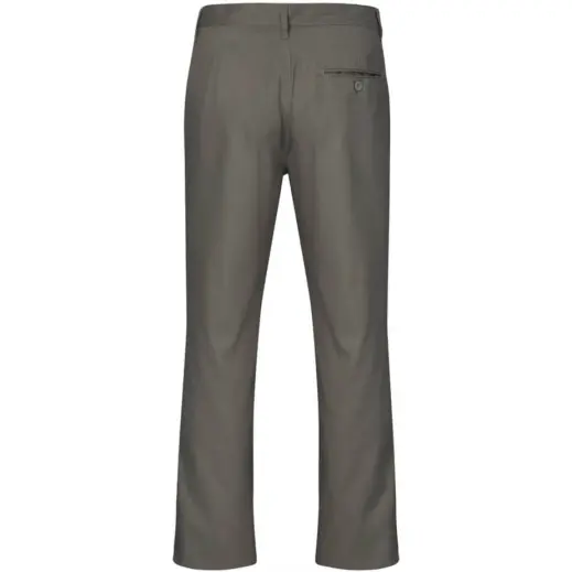 Mens Chino Pants Khaki Back