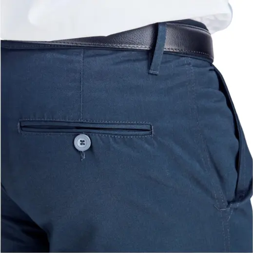 Mens Chino Pants Navy Pocket