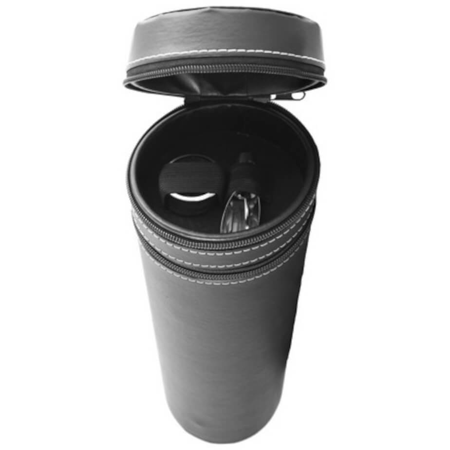 Executive Wine Set Pouch Open