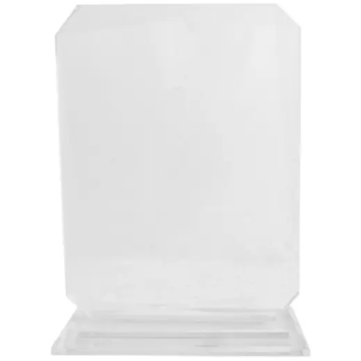 Rectangle Crystal Trophy Front