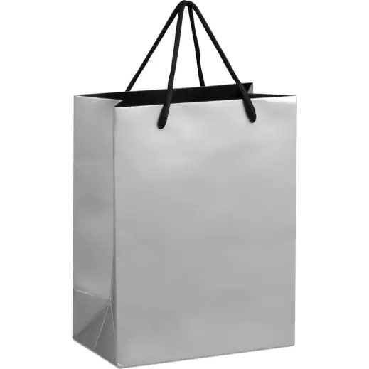 Dazzle Mini Gift Bag Silver