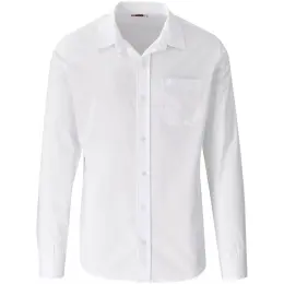 Mens Long Sleeve Kensington Shirt White