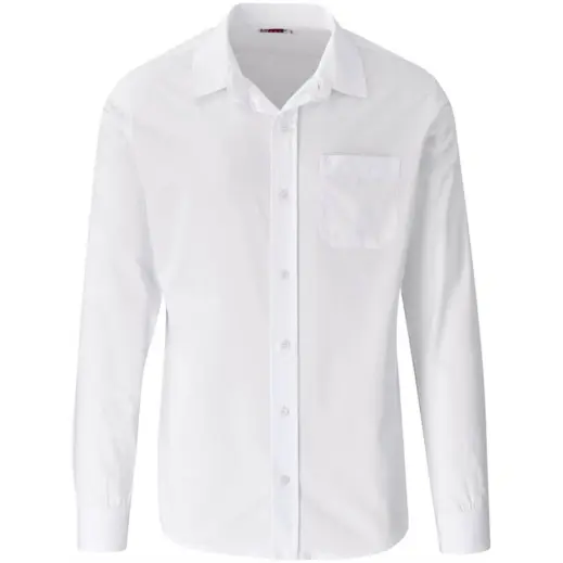 Mens Long Sleeve Kensington Shirt White