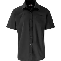 Mens Short Sleeve Kensington Shirt Black