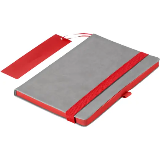 Altitude Colourblock A5 Soft Cover Notebook Red