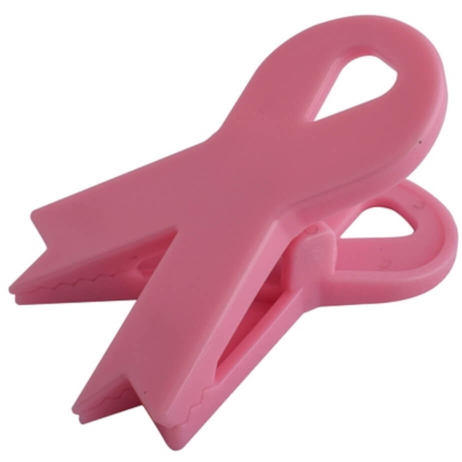Ribbon Magnet Clip Pink Top