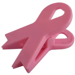 Ribbon Magnet Clip Pink Top Image