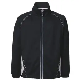 Kiddies BRT Hydro Tracksuit Top Black-White