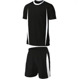 Kiddies BRT Blade Soccer Single Set Black-White Front