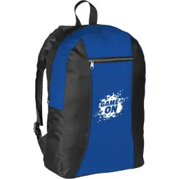 Altitude One-Up Backpack Blue Branded Image