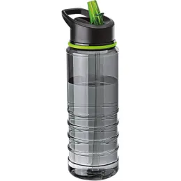 750ml Tritan Bottle With Straw Green Unbranded Image