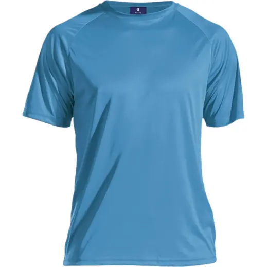 135g Barron Polyester T-Shirt Blue Front