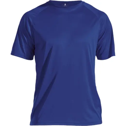 135g Barron Polyester T-Shirt Royal Front