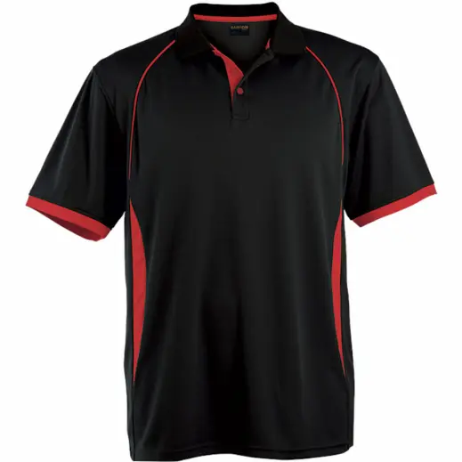 Mens Derby Golfer Black-Red