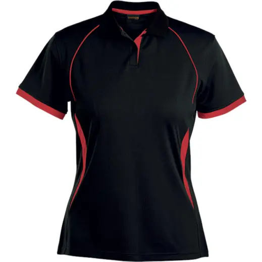 Ladies Derby Golfer Black Red