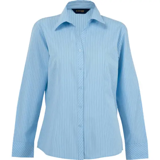 Ladies Quest Long Sleeve Blouse SkyRoyal