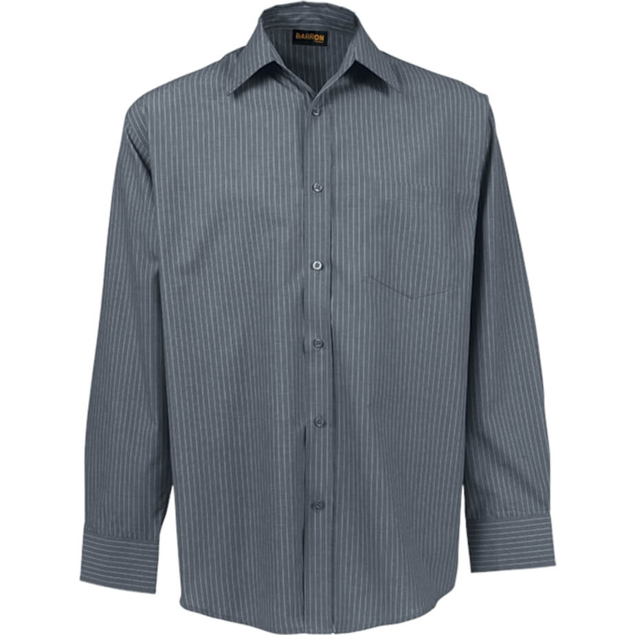 Mens Quest Lounge Long Sleeve GreyWhite