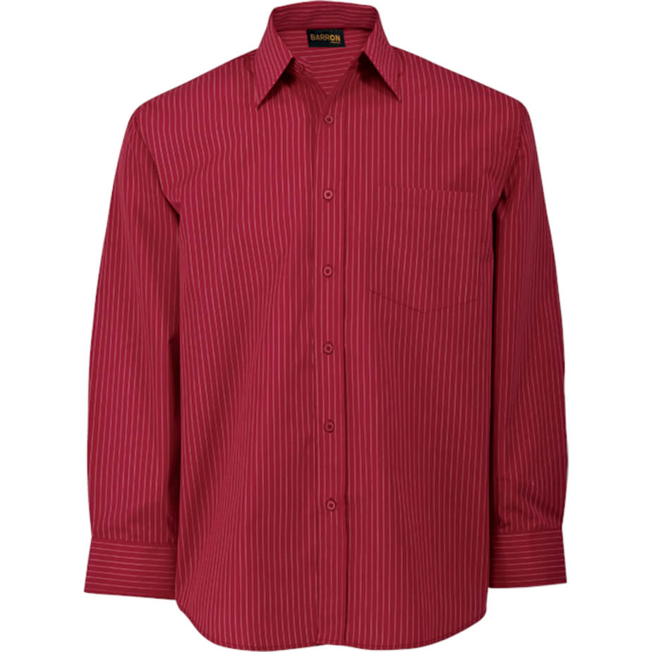 Mens Quest Lounge Long Sleeve RedWhite