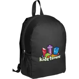 Solo Backpack Black Branded Image