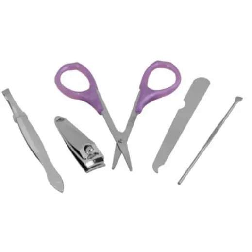 5 Piece Spa Manicure Set Pieces
