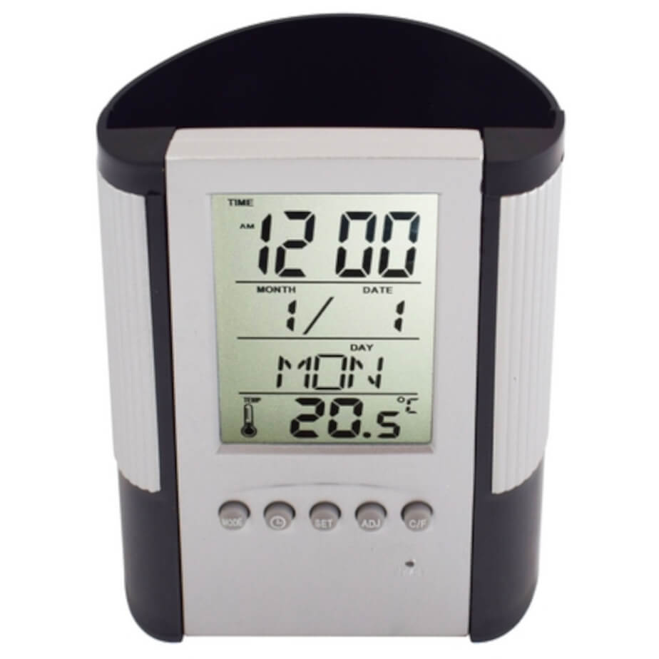Clock Stationery Holder Top