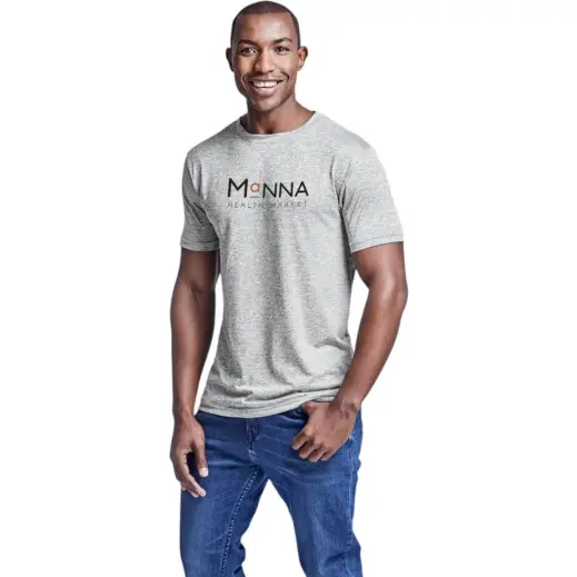 Mens Oregon Melange T-Shirt Model