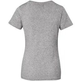Ladies Oregon Melange T-Shirt Grey Back